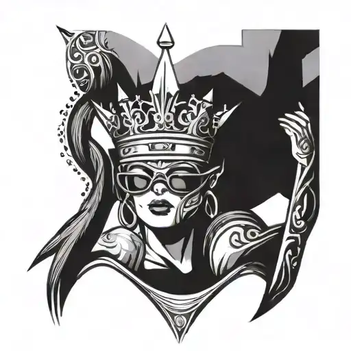 Bikini With Tilted Crown