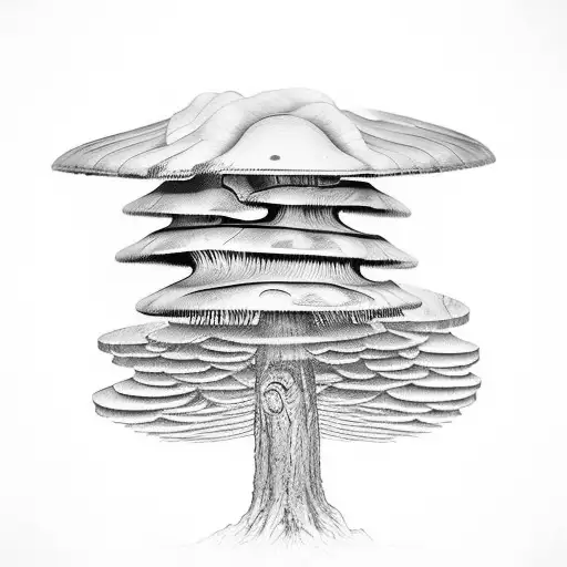 Tree Rings And Mushrooms