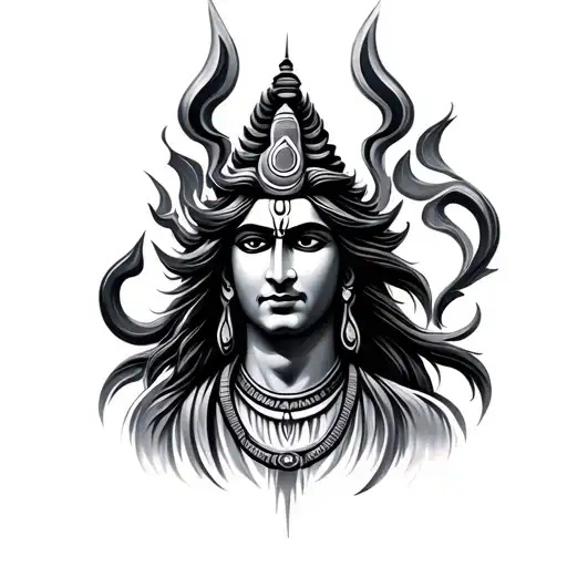 Shiva God Symbol In Alchemy