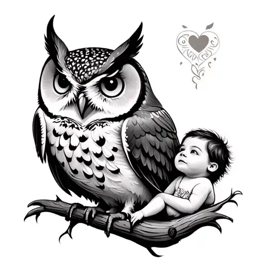 Owl And Child