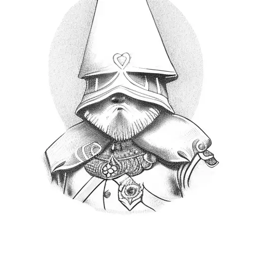 King Card With Soldier