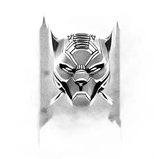 Raven Black Panther Barbwire Katana