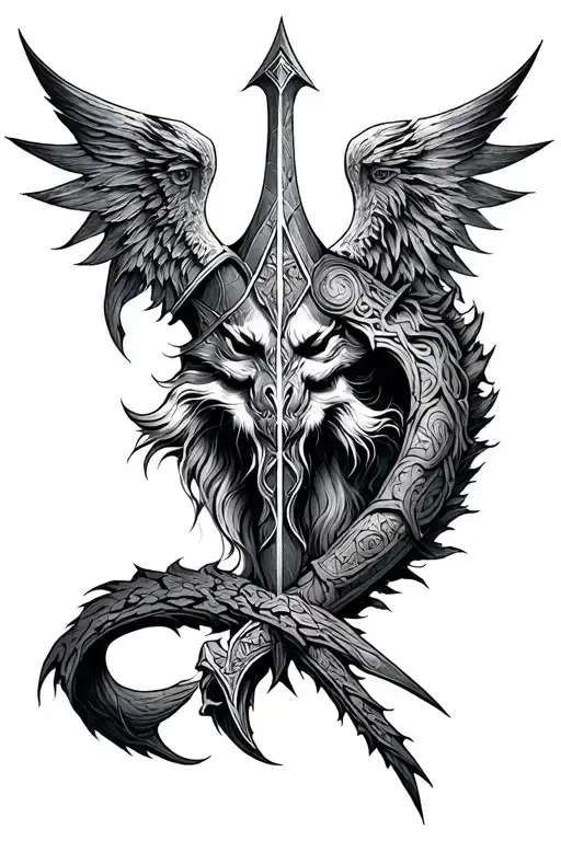 Lord Of The Rings With Norse Mythology Inspiration