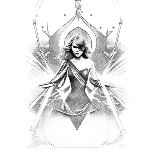 Taylor Swift Tarot Card