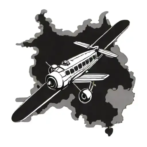 Airplane England Australia