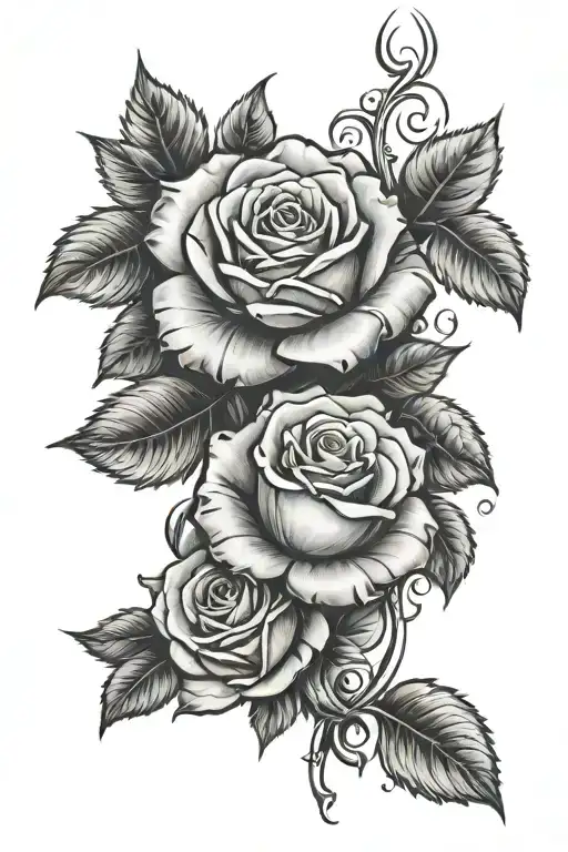 Roses Mixed With Christian Religion