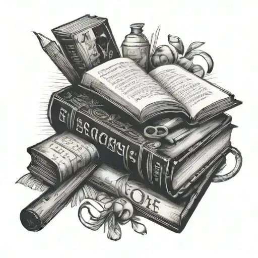 English Teacher Loves Books And Movies Include Famous Book Quote