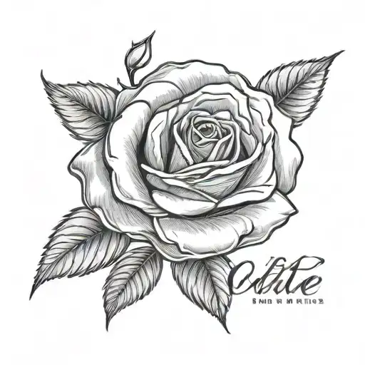 Rose And First Name Odette