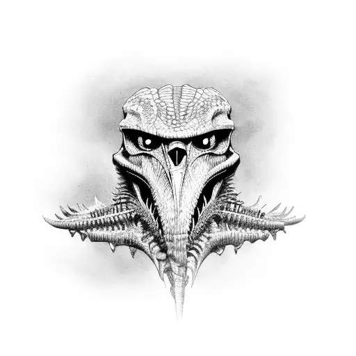 Raptor Skeleton