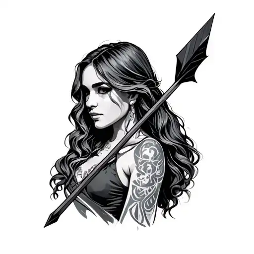 Harlow With An Arrow