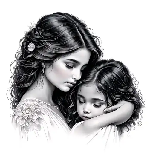 Mother Father And Daughter