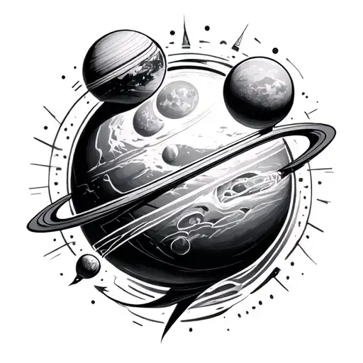 Developing In His Own Time And Space Themed Tattoo For Autism