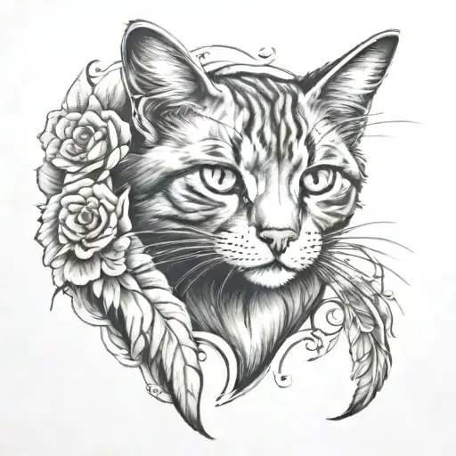 Cat Memorial Piece