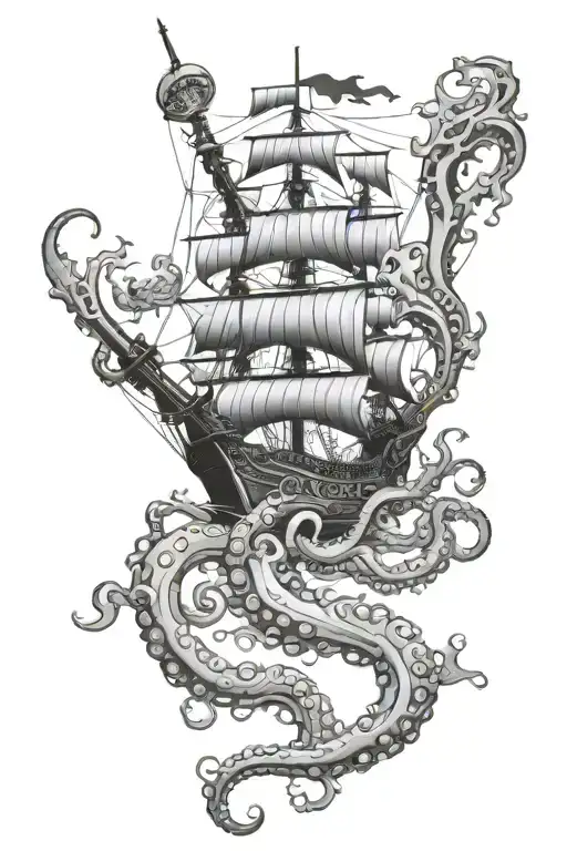 Ship Ocean Octopus Trident Incorporated