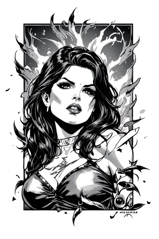 Comic Book Surrounded By Bold