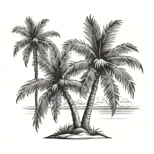 Beach Palm Tree Florida