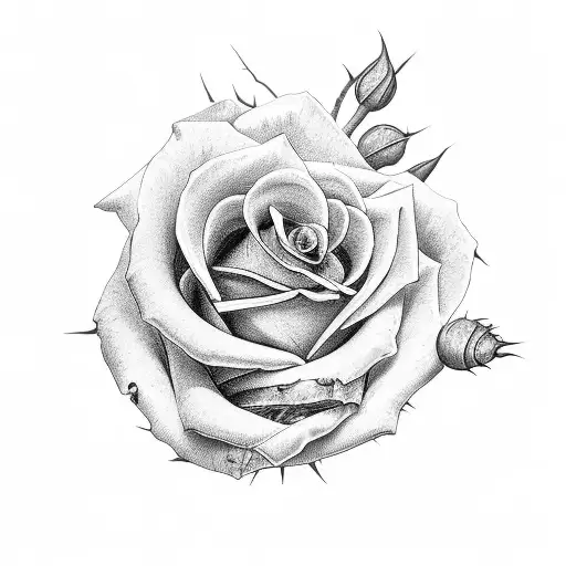 Roses And Thorns With Bible