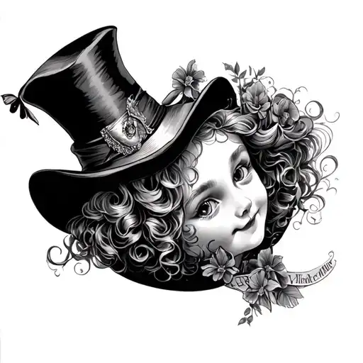Alice In Wonderland We Are All Little Mad Hatter