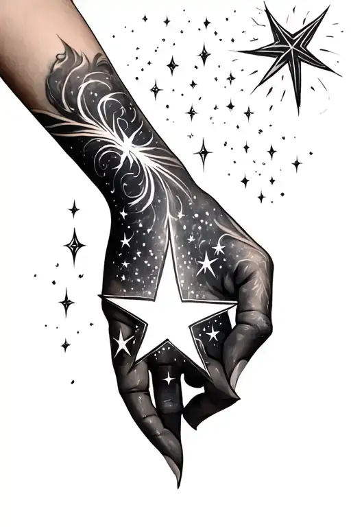 Twinkling Star Hand Sleeve