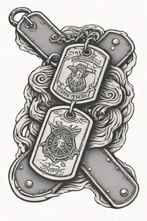 Military Dog Tags Tanks Military Police