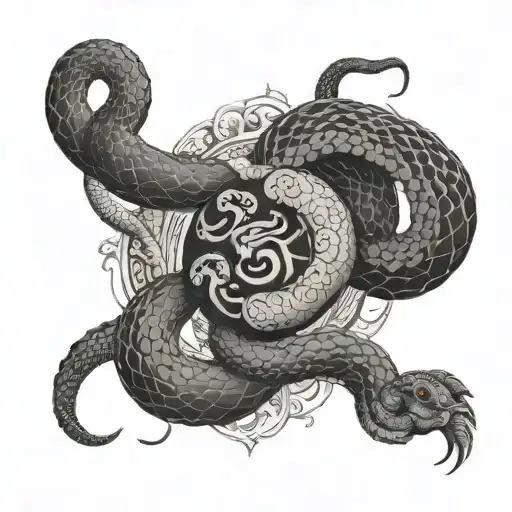 Zodiac Sign Twins And Snake