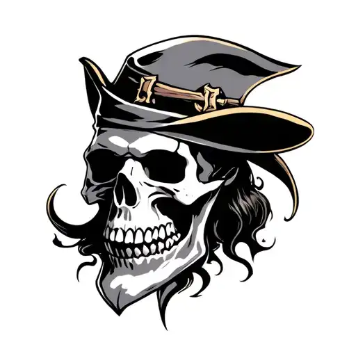 Whitebeard Skull Logo
