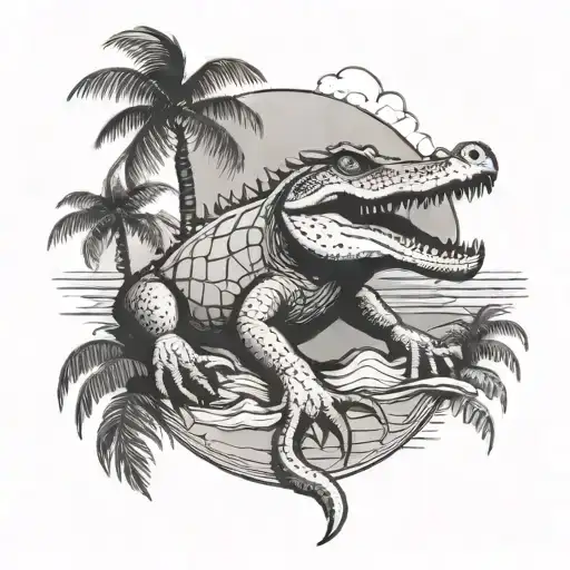 Crocodile Miami Sun Palm