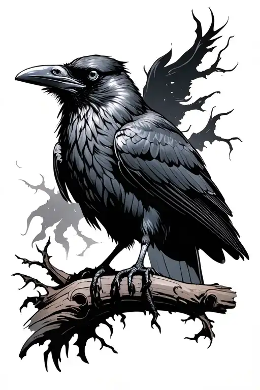 Raven In The Shadows
