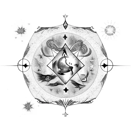 Virgo Zodiac Sign With Zodiac Constellations Stars And Mysterious Mists