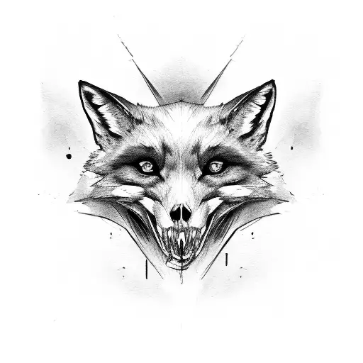 Fox Skull Sketch