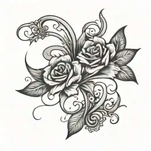 Double Tattoo Symbol Of Love