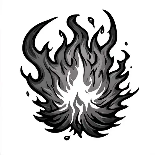 Fire Coming From A Spark