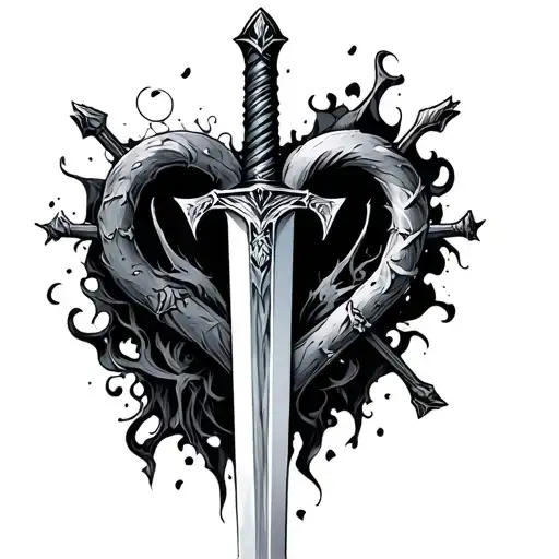 Sword Love Pain Hurt Torture