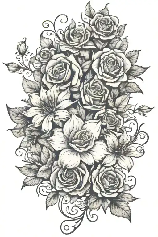 Floral With Disney And Harry Potter