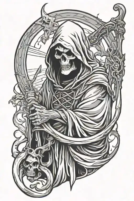 Grim Reaper No Skull