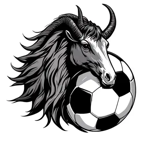 Capricorn And Soccer
