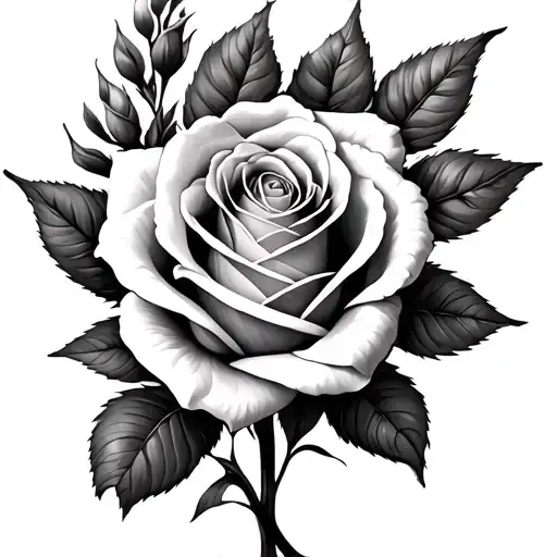 Roses With Image Of My Mother