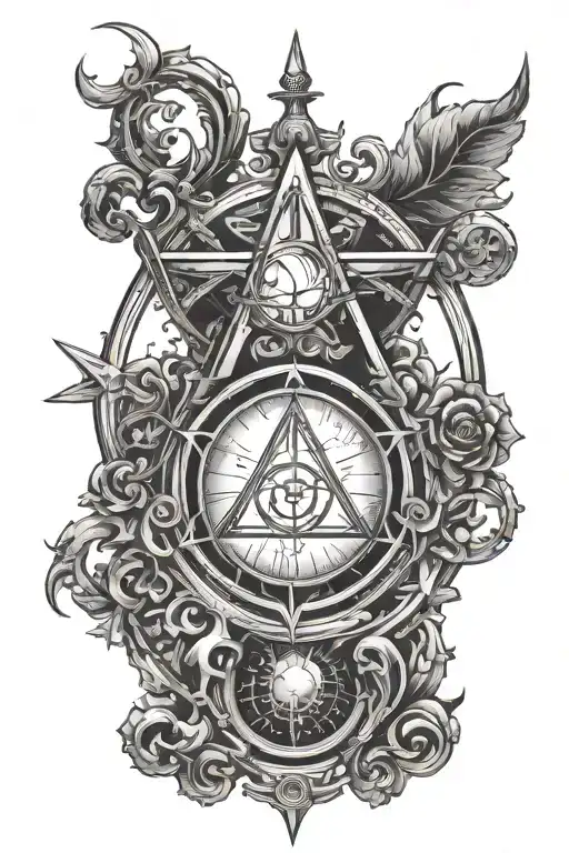 Alchemy Symbol Engraving