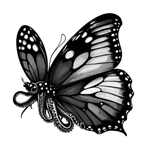 Octopus Butterfly Resting