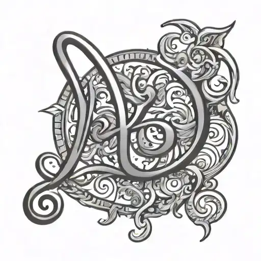 Breathe Symbol For The B Spelling Out Breathe Behide Ear