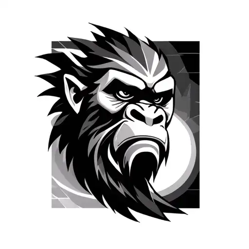 Geometric Sun Go Kong