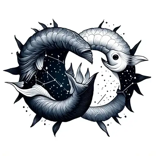 Aries And Pisces Constellation