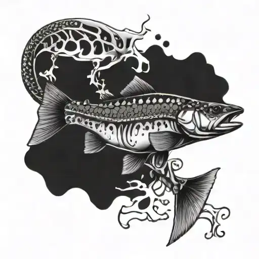 Rainbow Trout Skeleton