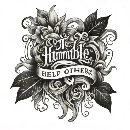 Humble Rich Help Others Surrounded By Love