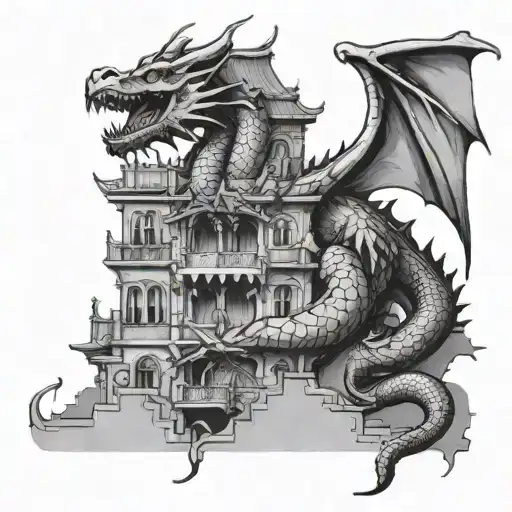 Dragon Scaling Building