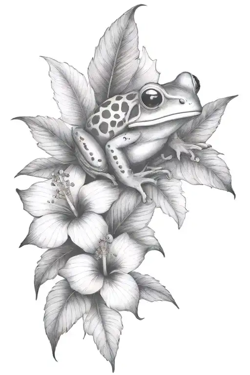 Hibiscus Frog