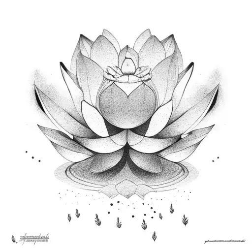 Lotus With Tree Roots