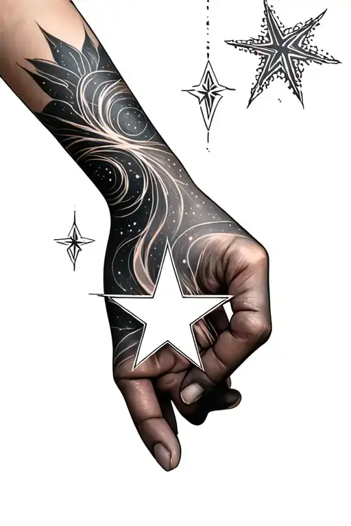 Twinkling Star Hand Sleeve