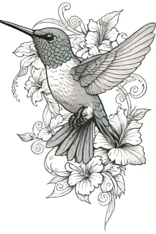 Hummingbird Hibiscus