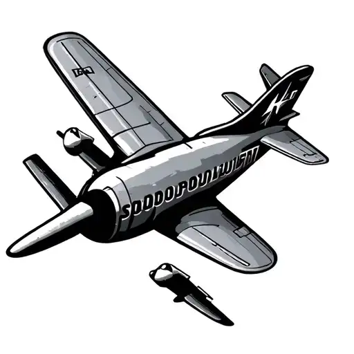 Brave Airplane Flying